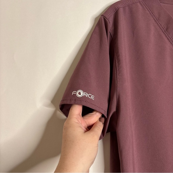 Carhartt Force Cross-Flex Modern Fit V Neck Women's Scrub Top Medium - Picture 4 of 9